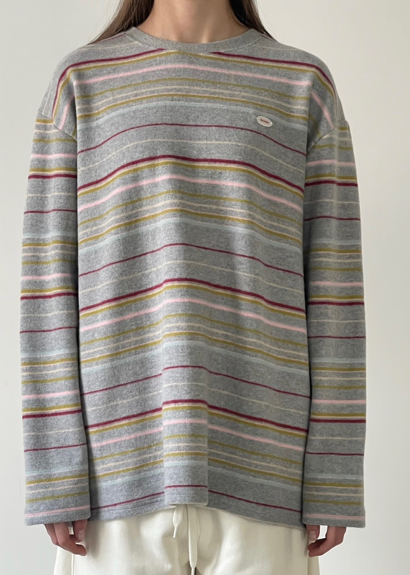 ANOTHER AVENUE東大門㊣直郵女裝新款推薦長袖T恤羊毛復古ANOTHER AVENUE長袖T恤