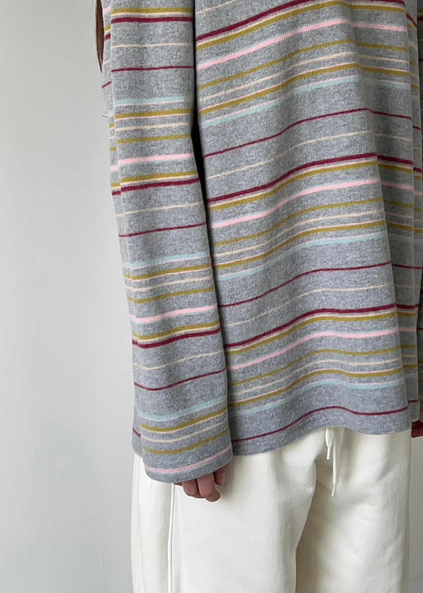 ANOTHER AVENUE東大門㊣直郵女裝新款推薦長袖T恤羊毛復古ANOTHER AVENUE長袖T恤