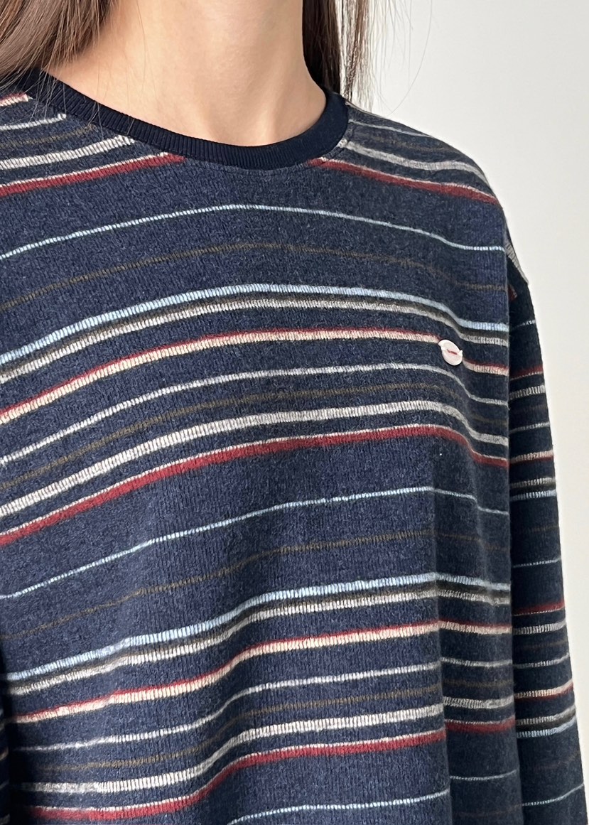 ANOTHER AVENUE東大門㊣直郵女裝新款推薦長袖T恤羊毛復古ANOTHER AVENUE長袖T恤