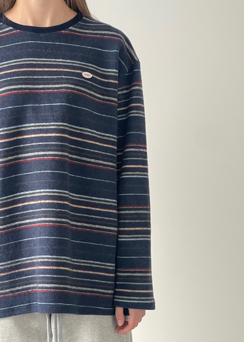 ANOTHER AVENUE東大門㊣直郵女裝新款推薦長袖T恤羊毛復古ANOTHER AVENUE長袖T恤