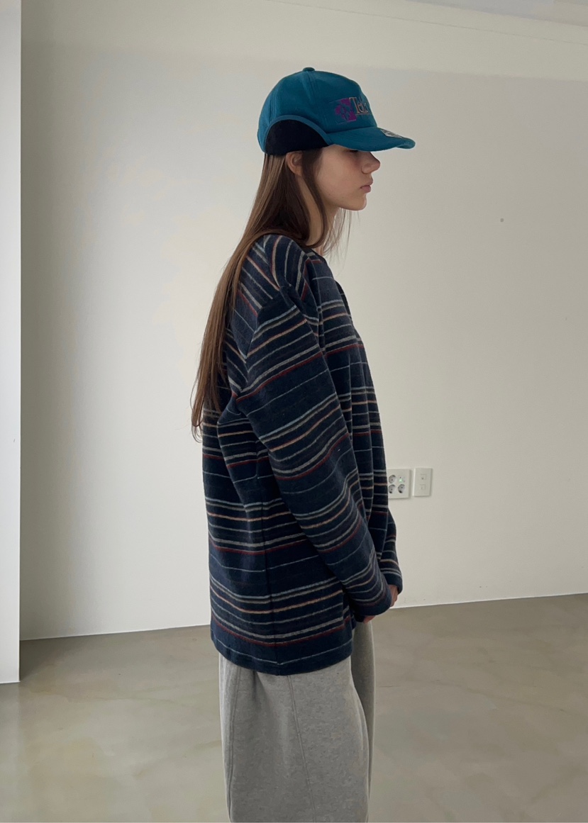 ANOTHER AVENUE東大門㊣直郵女裝新款推薦長袖T恤羊毛復古ANOTHER AVENUE長袖T恤