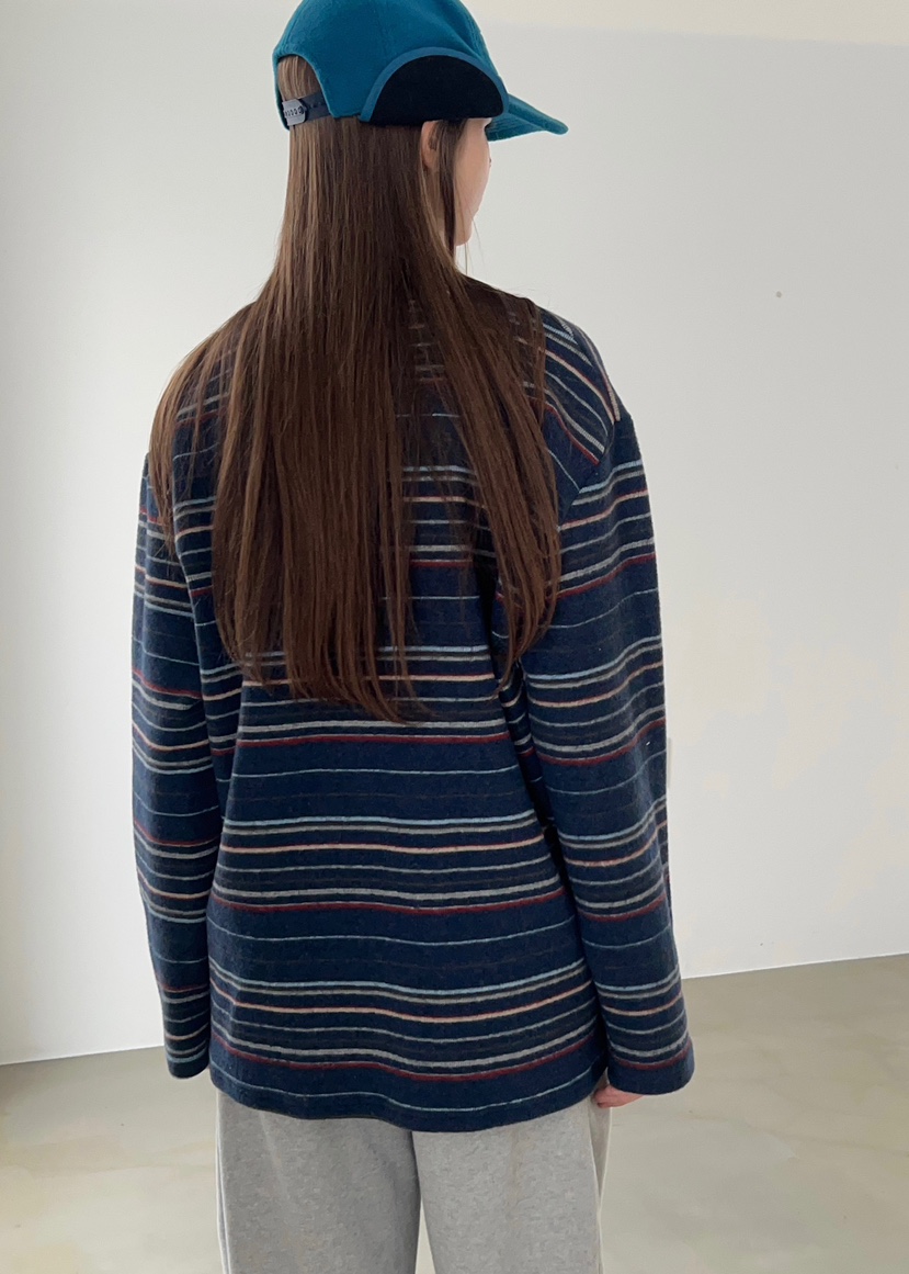 ANOTHER AVENUE東大門㊣直郵女裝新款推薦長袖T恤羊毛復古ANOTHER AVENUE長袖T恤