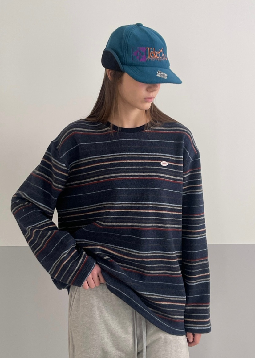 ANOTHER AVENUE東大門㊣直郵女裝新款推薦長袖T恤羊毛復古ANOTHER AVENUE長袖T恤