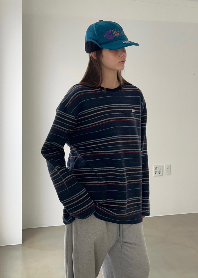 ANOTHER AVENUE東大門㊣直郵女裝新款推薦長袖T恤羊毛復古ANOTHER AVENUE長袖T恤