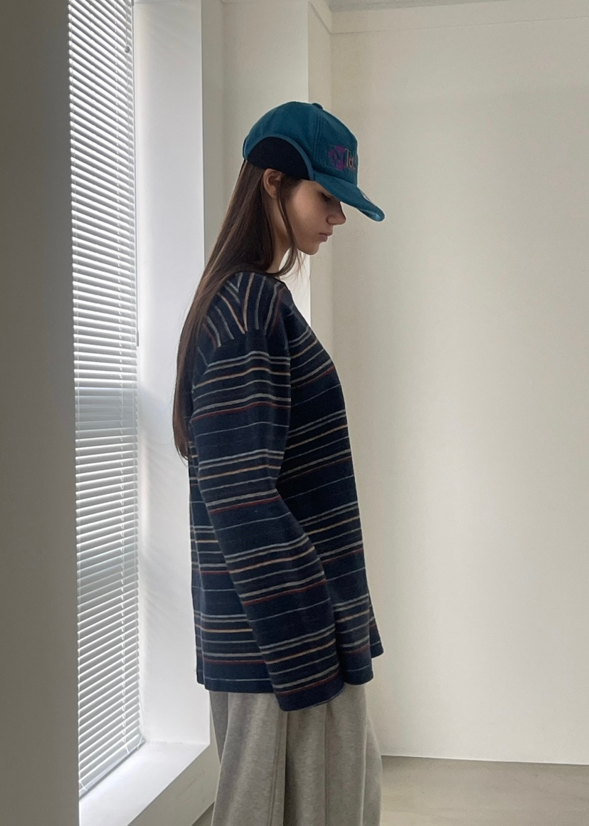 ANOTHER AVENUE東大門㊣直郵女裝新款推薦長袖T恤羊毛復古ANOTHER AVENUE長袖T恤