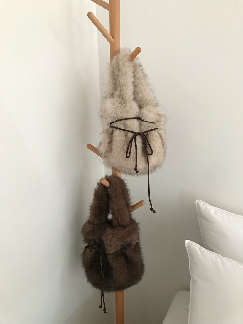 ESCHER韓國代購㊣女裝新品25秋冬人氣職業休閑熱賣手提包狐貍ESCHER手提包