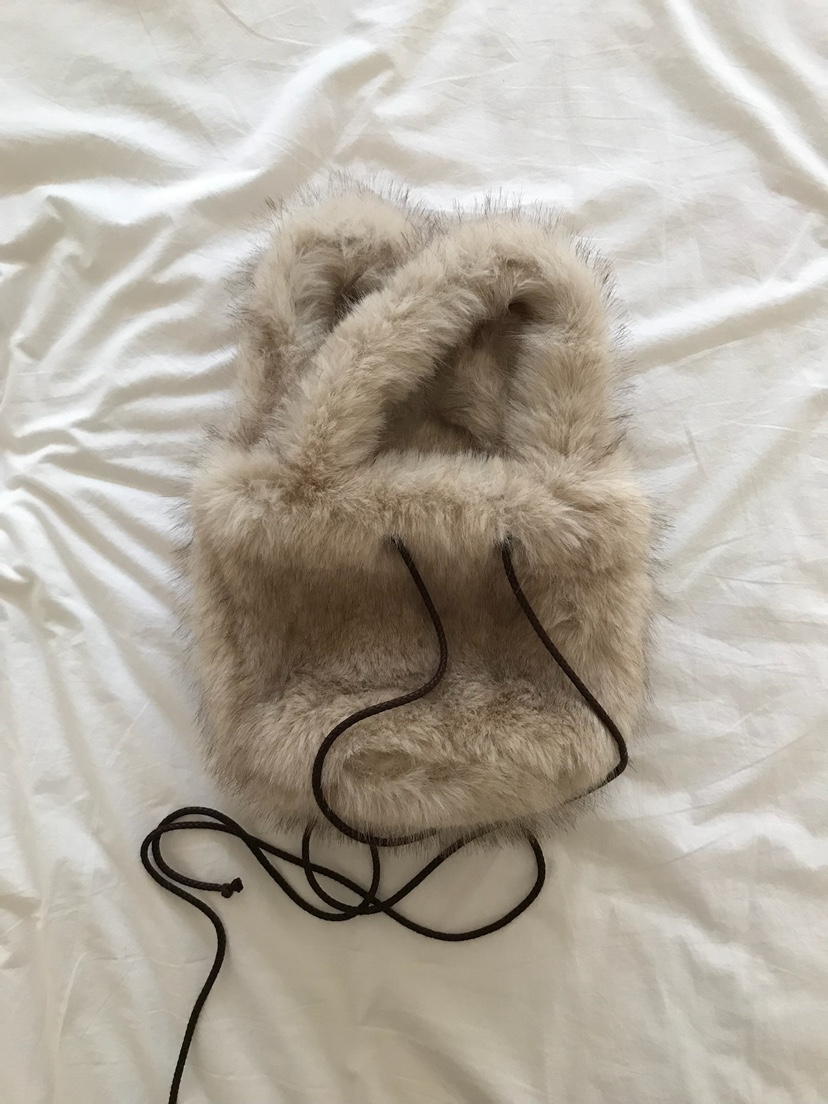 ESCHER韓國代購㊣女裝新品25秋冬人氣職業休閑熱賣手提包狐貍ESCHER手提包