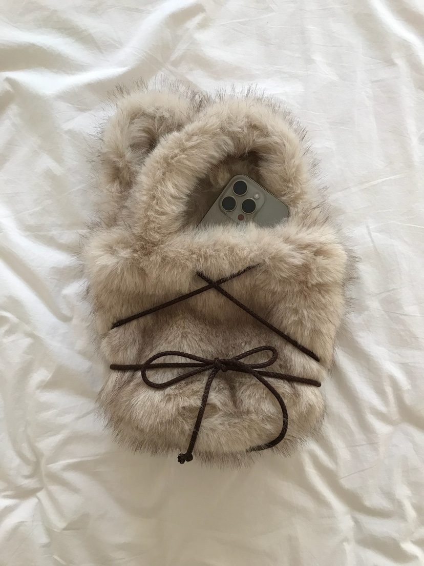 ESCHER韓國代購㊣女裝新品25秋冬人氣職業休閑熱賣手提包狐貍ESCHER手提包