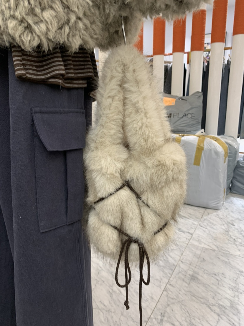 ESCHER韓國代購㊣女裝新品25秋冬人氣職業休閑熱賣手提包狐貍ESCHER手提包圖色2