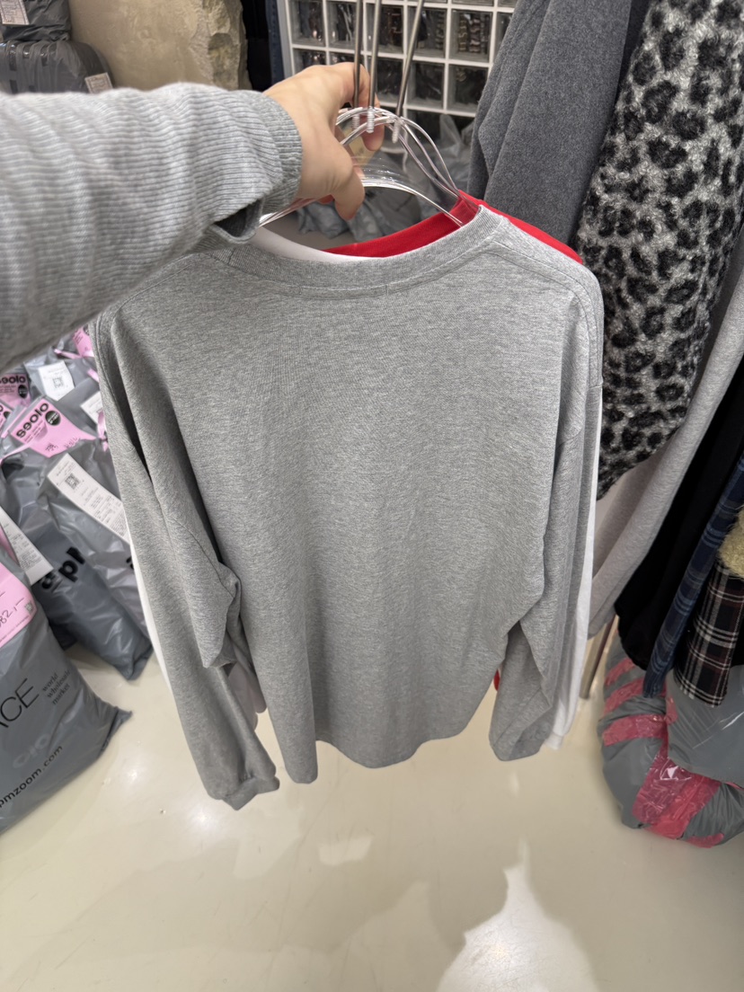 SEOLO韓國直郵㊣女裝新款25秋冬時尚真品熱賣人氣推薦長袖T恤Seolo seoul長袖T恤