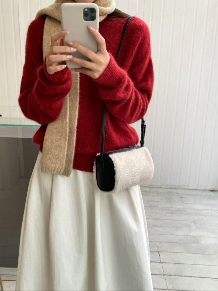 TROUVAILLE東大門㊣直郵女士新品推薦25秋冬人氣單肩斜跨包TROUVAILLE單肩/斜跨包