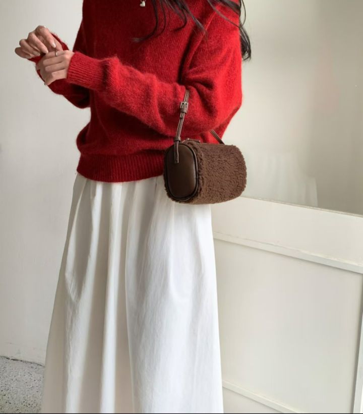 TROUVAILLE東大門㊣直郵女士新品推薦25秋冬人氣單肩斜跨包TROUVAILLE單肩/斜跨包圖色3