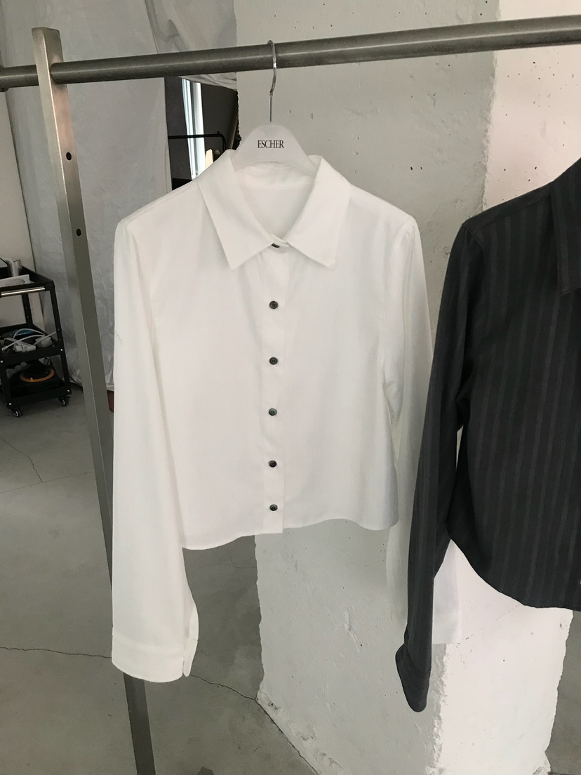 ESCHER韓國直郵㊣女裝新款推薦真品職業時尚人氣襯衫蕾絲衫ESCHER襯衫/蕾絲衫