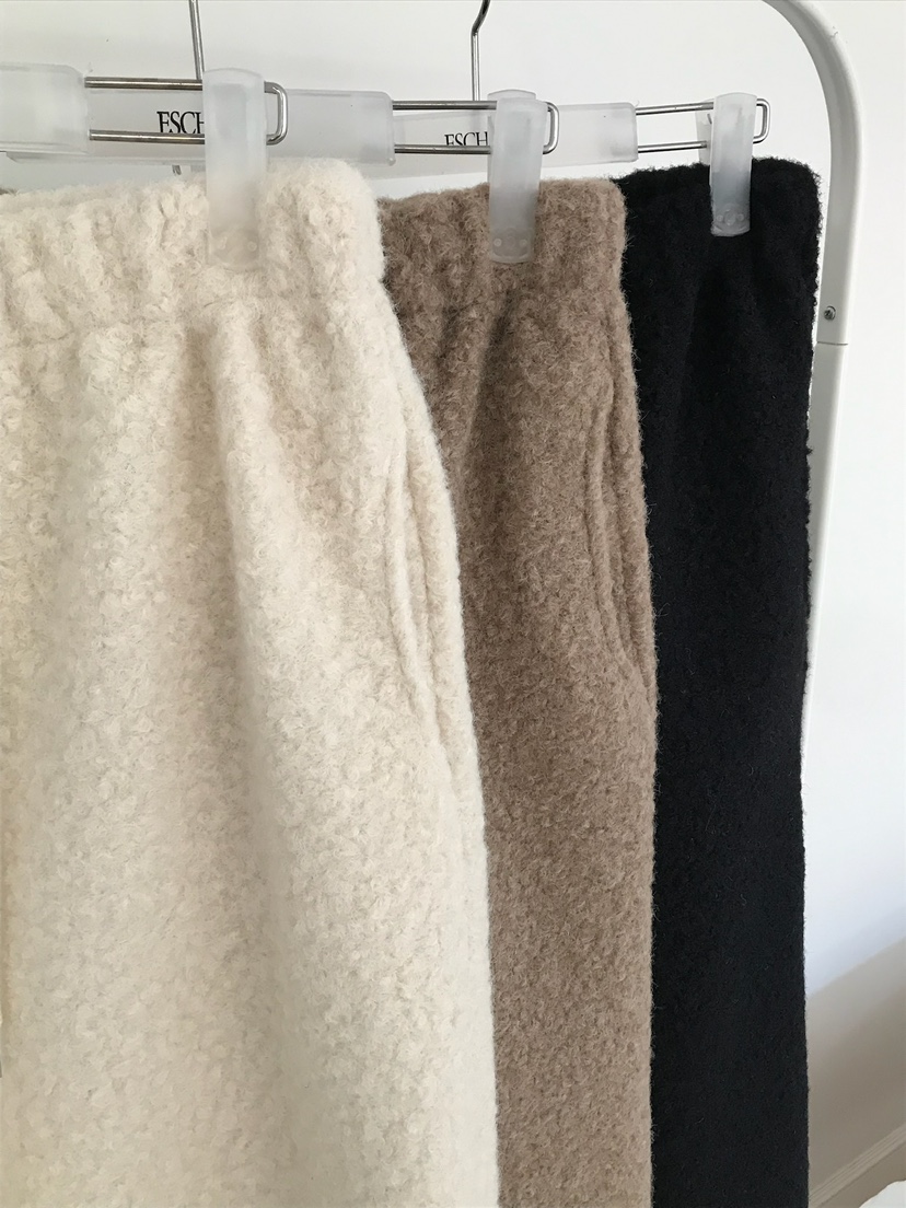 ESCHER東大門㊣直郵女裝新款推薦真品時尚職業休閑休閑褲抓絨ESCHER休閑褲