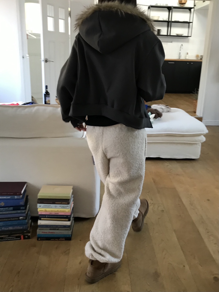 ESCHER東大門㊣直郵女裝新款推薦真品時尚職業休閑休閑褲抓絨ESCHER休閑褲