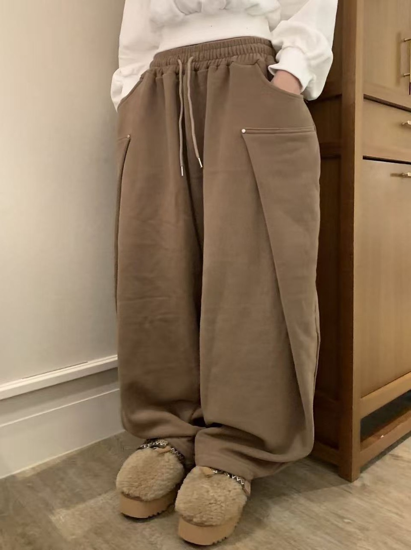 BADCALM東大門㊣實拍女裝新款25秋冬熱賣休閑時尚真品休閑褲BADCALM休閑褲