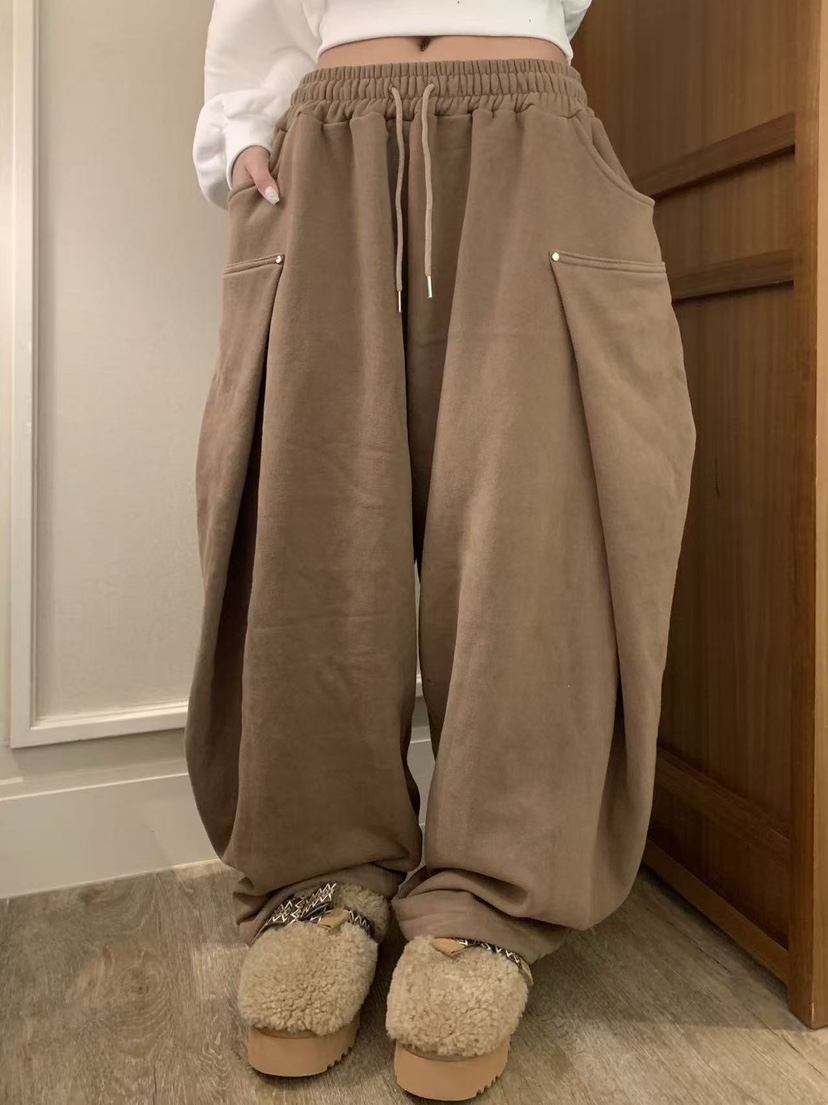 BADCALM東大門㊣實拍女裝新款25秋冬熱賣休閑時尚真品休閑褲BADCALM休閑褲