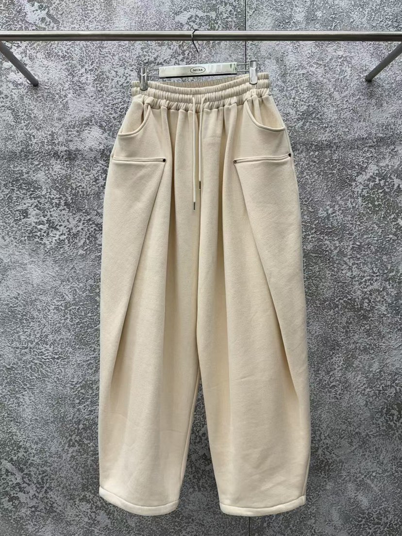 BADCALM東大門㊣實拍女裝新款25秋冬熱賣休閑時尚真品休閑褲BADCALM休閑褲圖色1