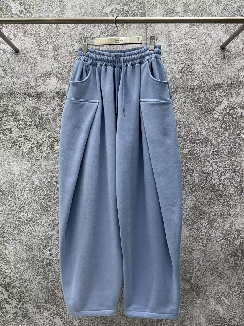 BADCALM東大門㊣實拍女裝新款25秋冬熱賣休閑時尚真品休閑褲BADCALM休閑褲圖色3