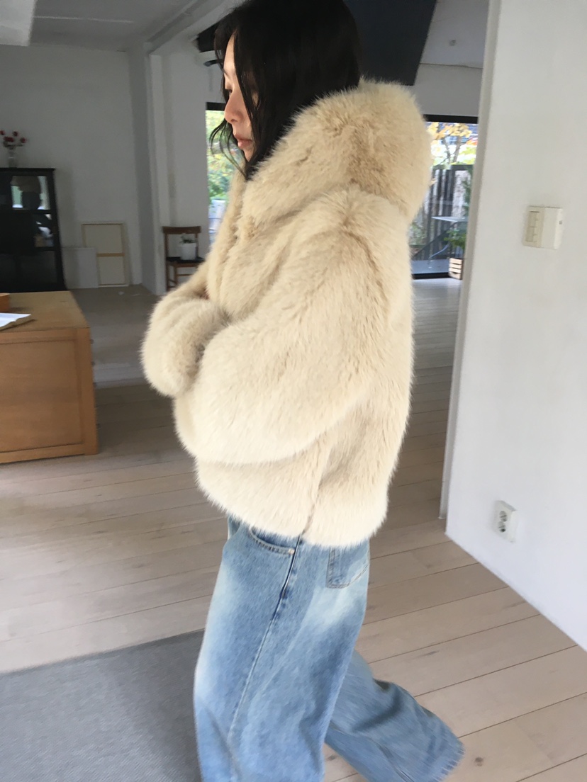 CEDARWOOD東大門㊣直郵女裝新款時尚25秋冬休閑推薦夾克皮草CEDAR WOOD夾克