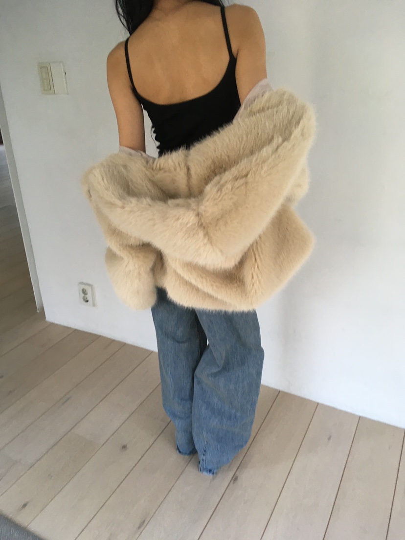 CEDARWOOD東大門㊣直郵女裝新款時尚25秋冬休閑推薦夾克皮草CEDAR WOOD夾克