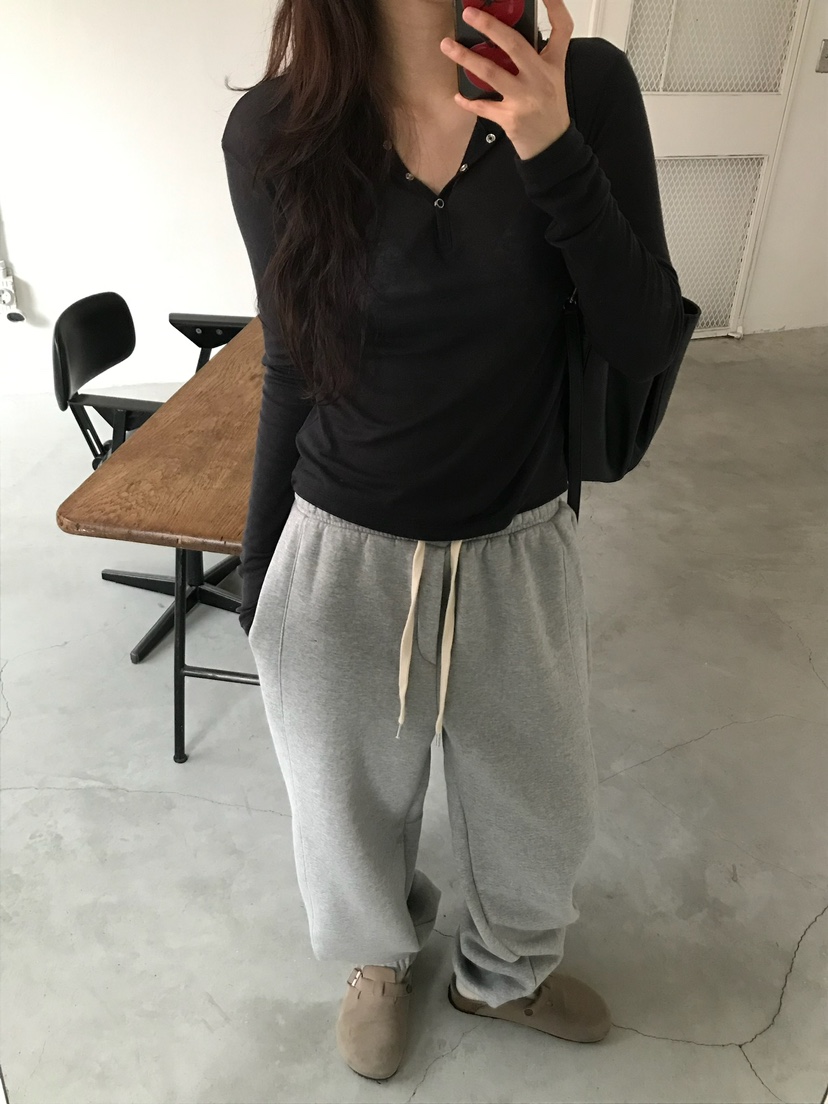 ESCHER韓國直郵㊣女裝新款時尚推薦人氣熱賣真品休閑長袖T恤ESCHER長袖T恤