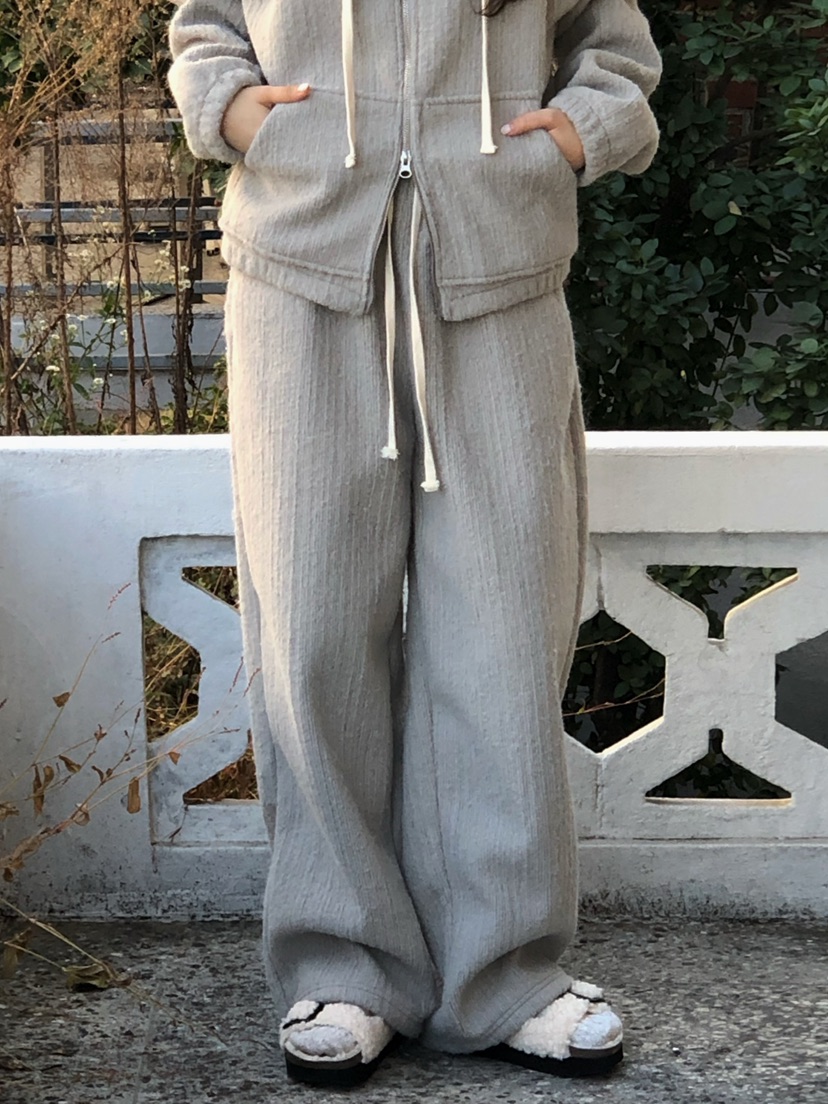 ONDO-P東大門㊣代購女士新品職業推薦休閑25秋冬休閑褲羊毛ONDO-P休閑褲