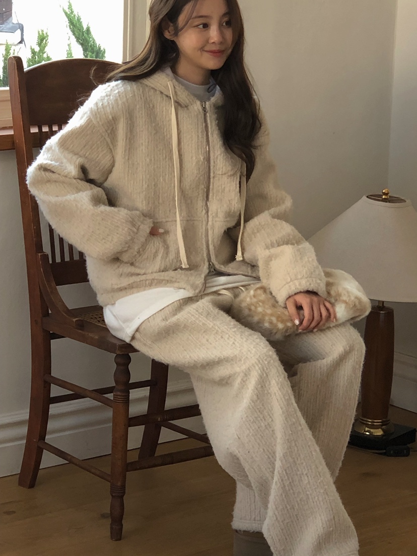 ONDO-P東大門㊣代購女士新品職業推薦休閑25秋冬休閑褲羊毛ONDO-P休閑褲