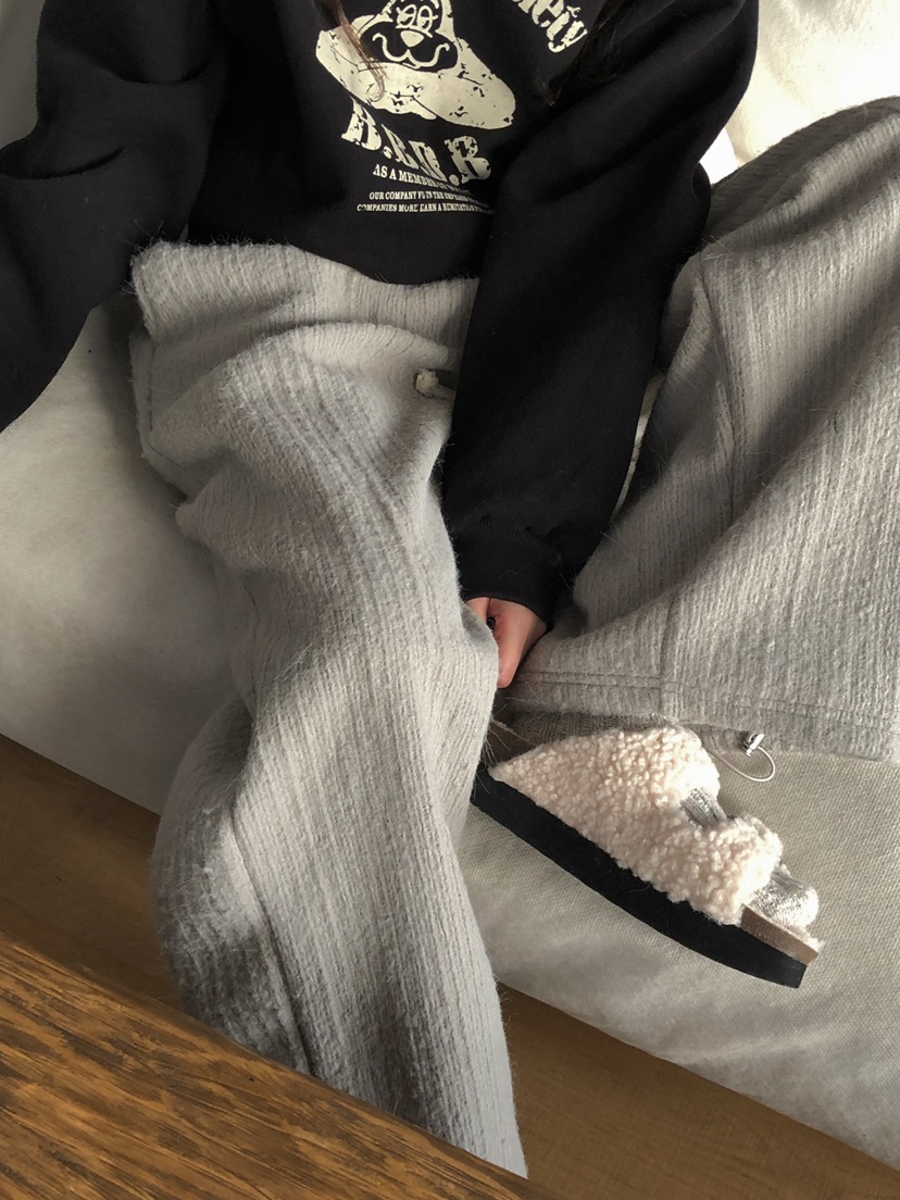 ONDO-P東大門㊣代購女士新品職業推薦休閑25秋冬休閑褲羊毛ONDO-P休閑褲