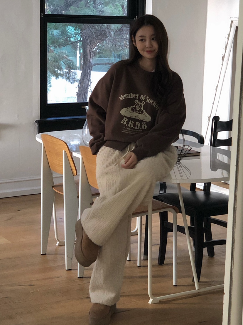 ONDO-P東大門㊣代購女士新品職業推薦休閑25秋冬休閑褲羊毛ONDO-P休閑褲