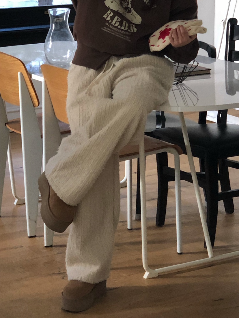 ONDO-P東大門㊣代購女士新品職業推薦休閑25秋冬休閑褲羊毛ONDO-P休閑褲