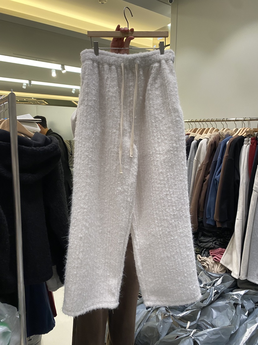 ONDO-P東大門㊣代購女士新品職業推薦休閑25秋冬休閑褲羊毛ONDO-P休閑褲圖色2