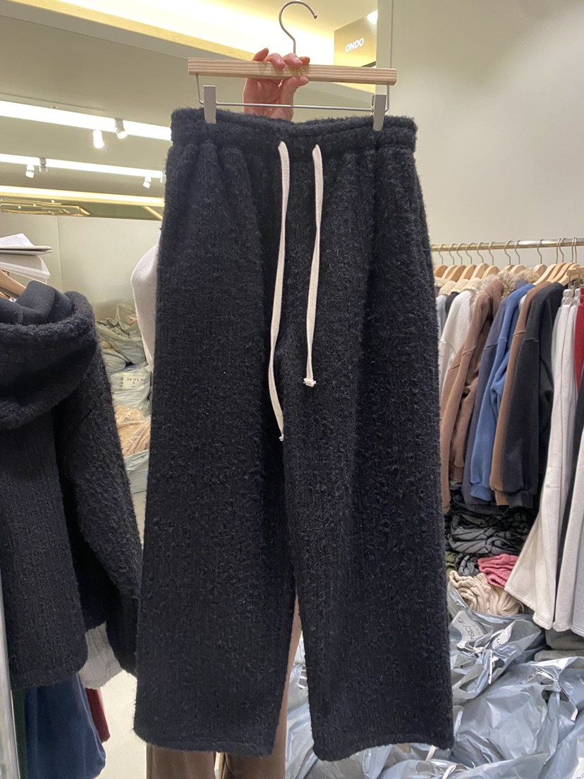 ONDO-P東大門㊣代購女士新品職業推薦休閑25秋冬休閑褲羊毛ONDO-P休閑褲圖色4
