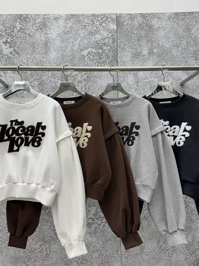 BADCALM東大門㊣實拍女裝新品25秋冬人氣休閑職業時尚熱賣衛衣BADCALM衛衣