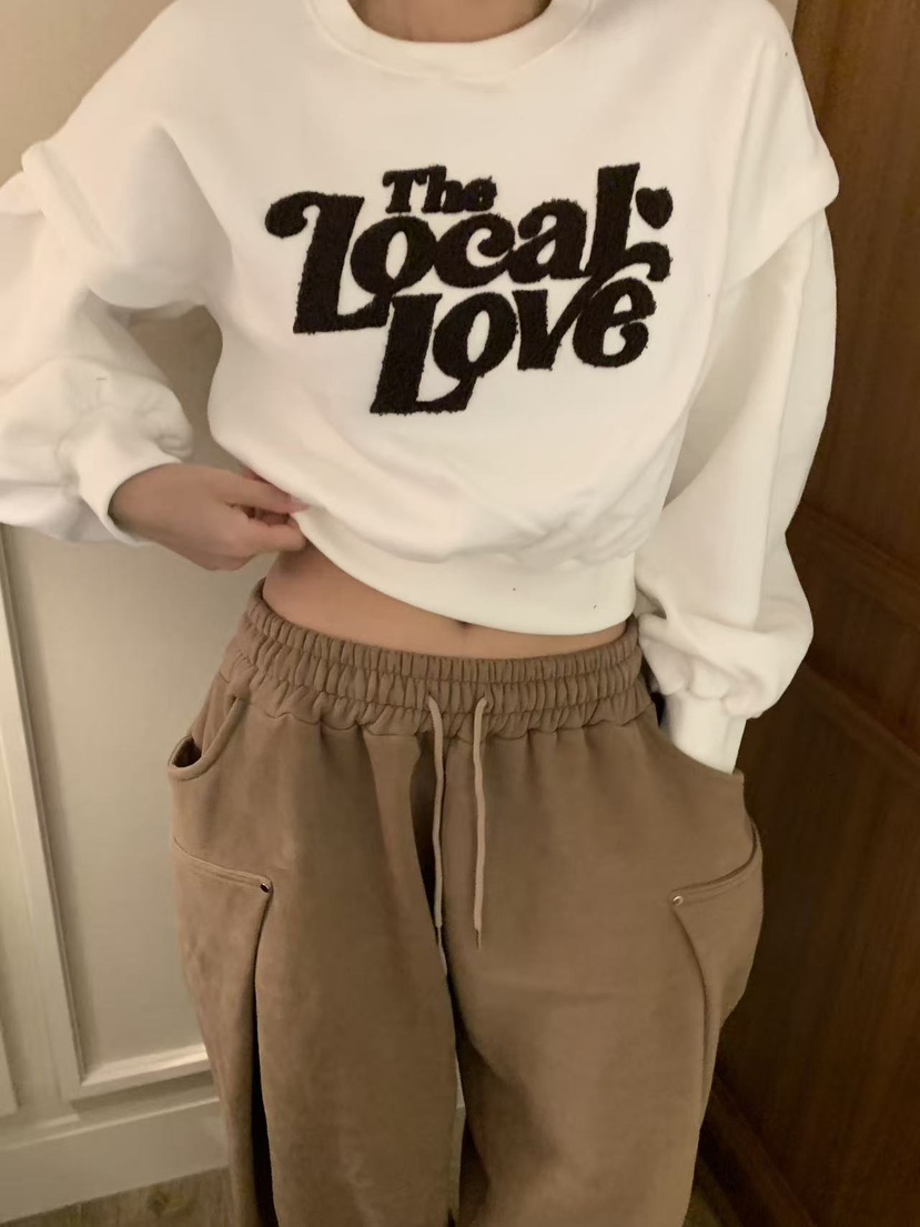 BADCALM東大門㊣實拍女裝新品25秋冬人氣休閑職業時尚熱賣衛衣BADCALM衛衣