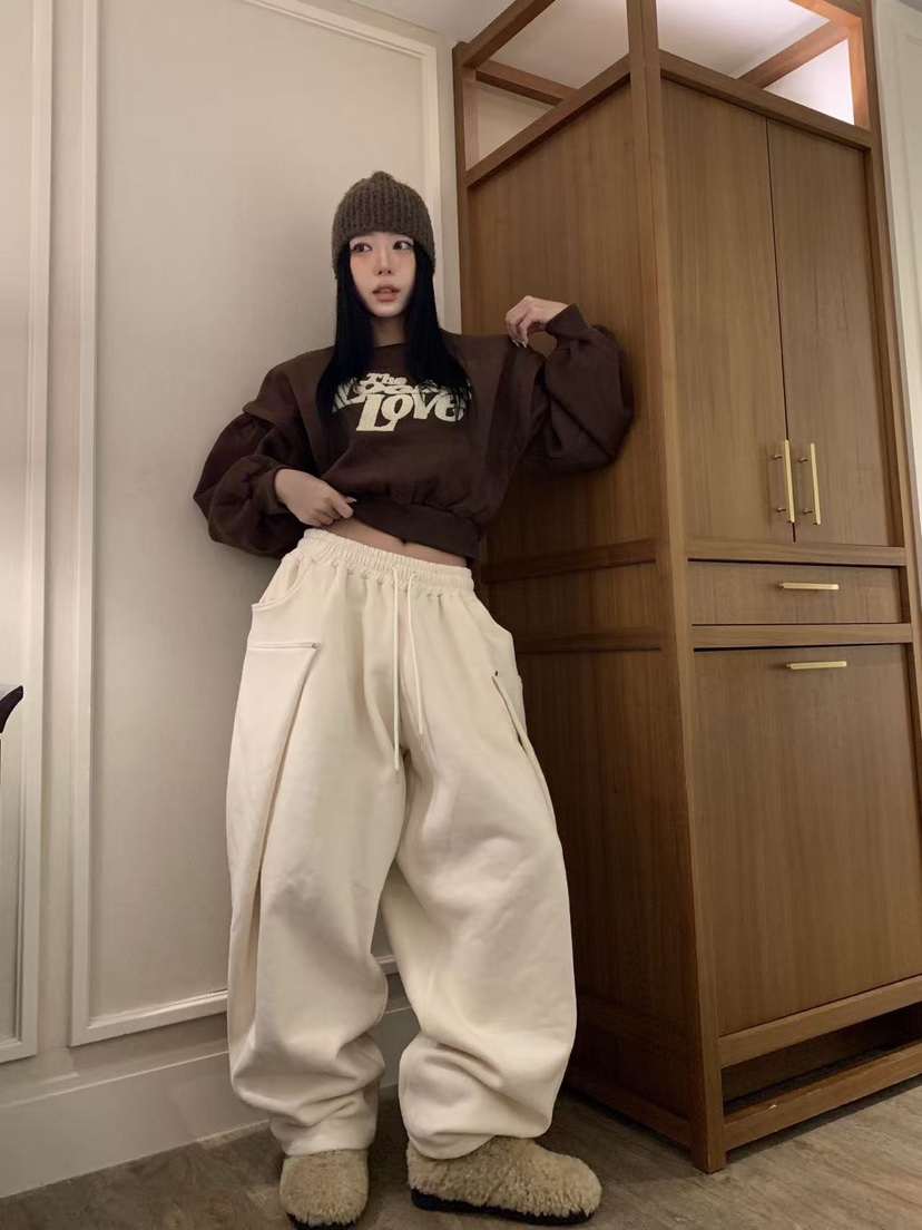 BADCALM東大門㊣實拍女裝新品25秋冬人氣休閑職業時尚熱賣衛衣BADCALM衛衣