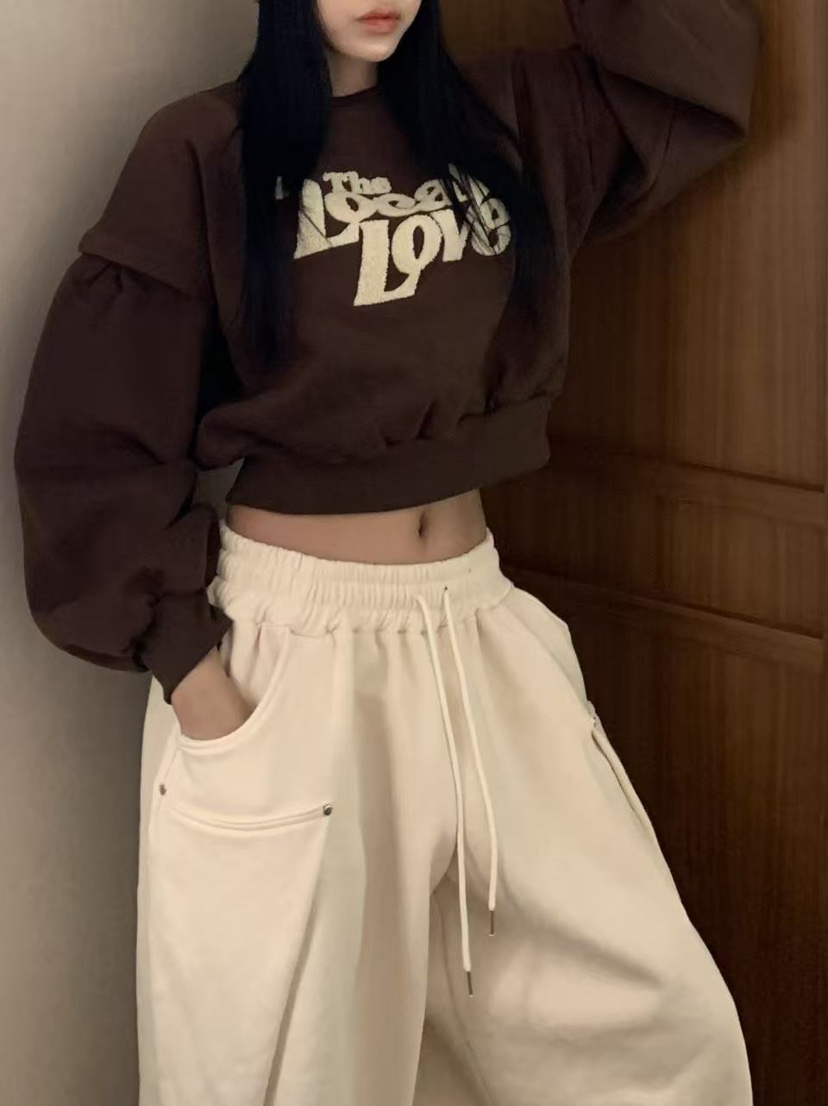 BADCALM東大門㊣實拍女裝新品25秋冬人氣休閑職業時尚熱賣衛衣BADCALM衛衣