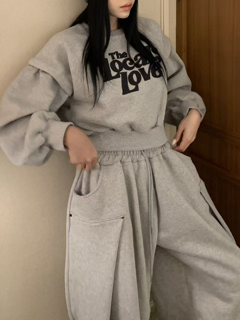 BADCALM東大門㊣實拍女裝新品25秋冬人氣休閑職業時尚熱賣衛衣BADCALM衛衣