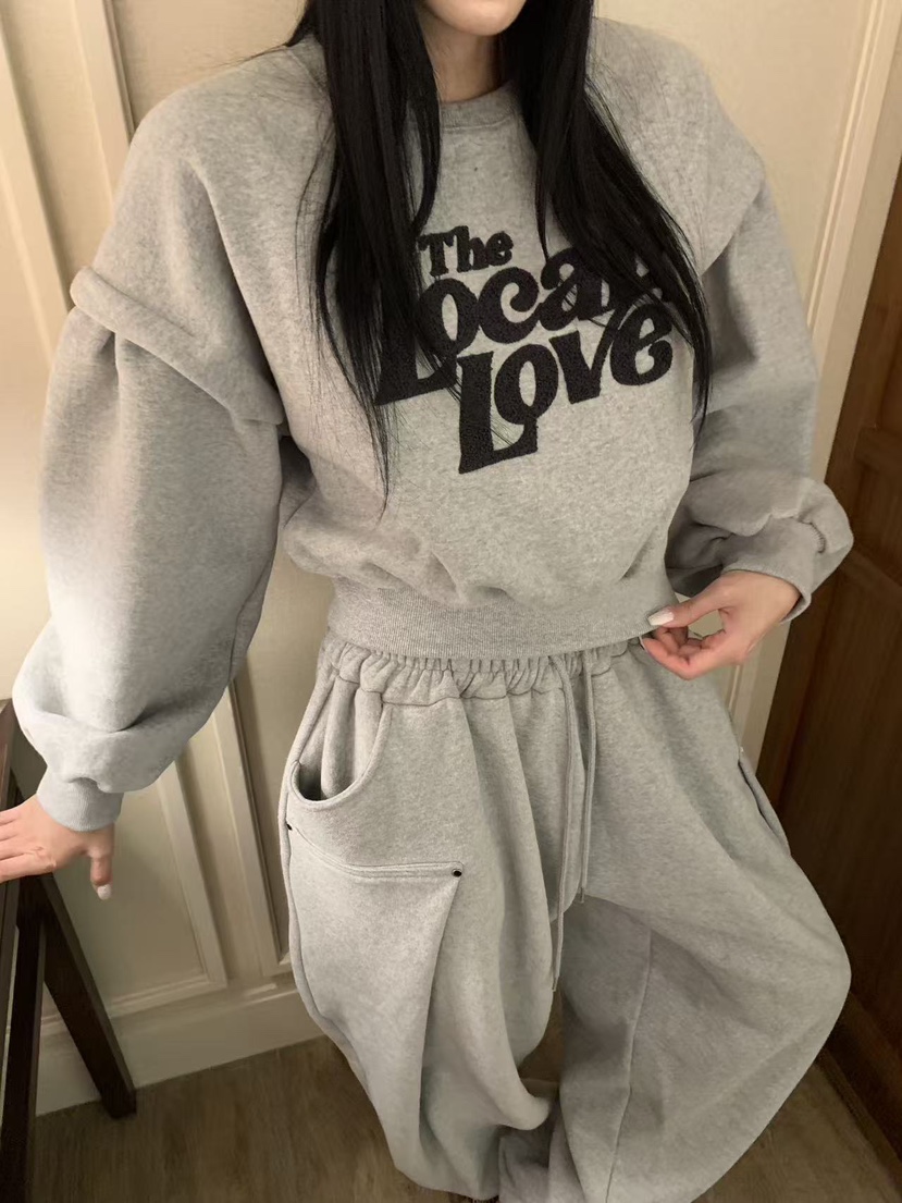 BADCALM東大門㊣實拍女裝新品25秋冬人氣休閑職業時尚熱賣衛衣BADCALM衛衣