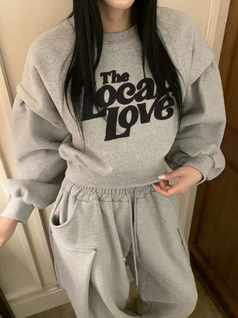 BADCALM東大門㊣實拍女裝新品25秋冬人氣休閑職業時尚熱賣衛衣BADCALM衛衣