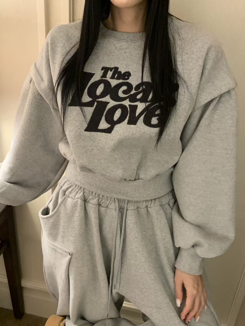 BADCALM東大門㊣實拍女裝新品25秋冬人氣休閑職業時尚熱賣衛衣BADCALM衛衣