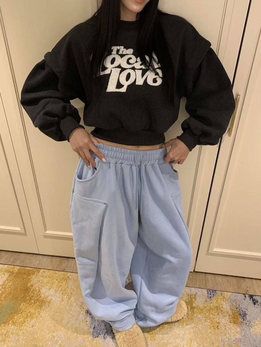 BADCALM東大門㊣實拍女裝新品25秋冬人氣休閑職業時尚熱賣衛衣BADCALM衛衣