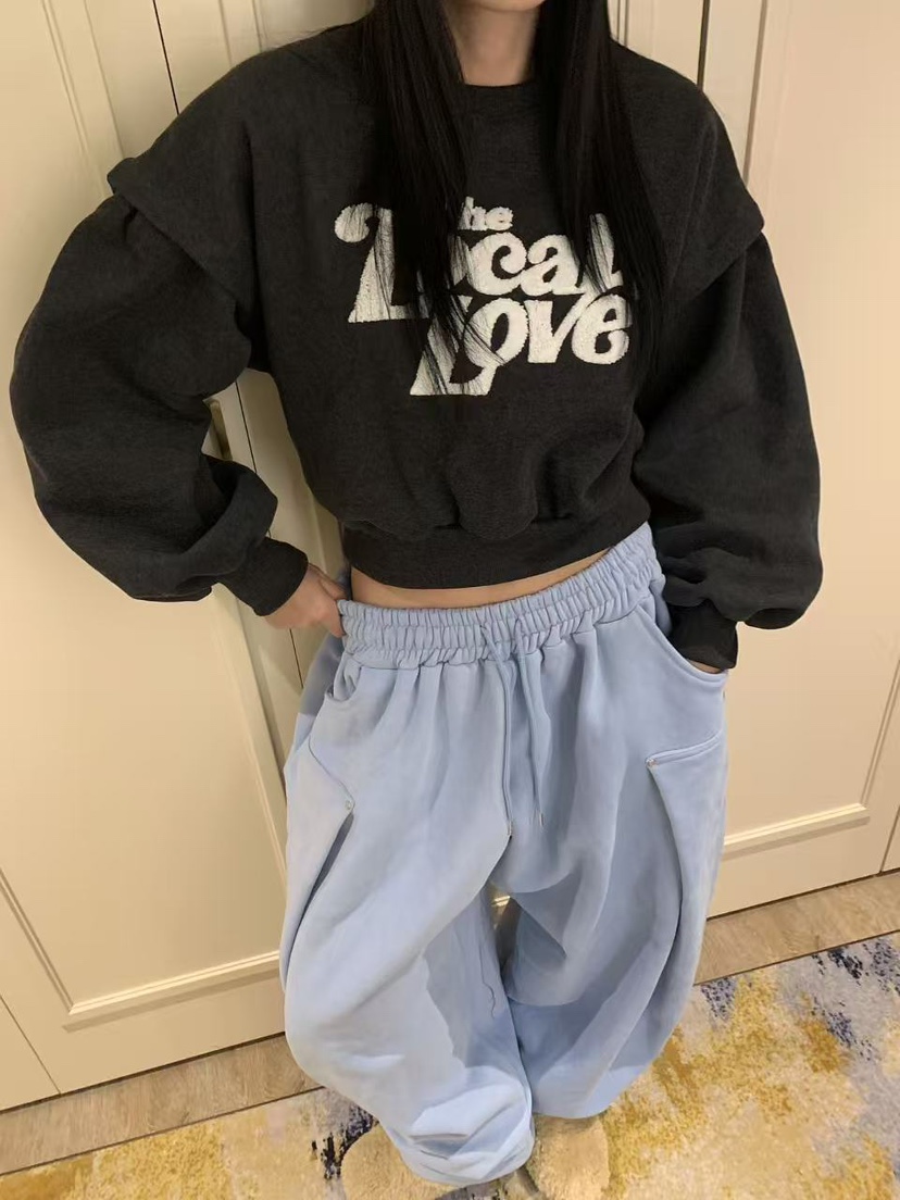 BADCALM東大門㊣實拍女裝新品25秋冬人氣休閑職業時尚熱賣衛衣BADCALM衛衣