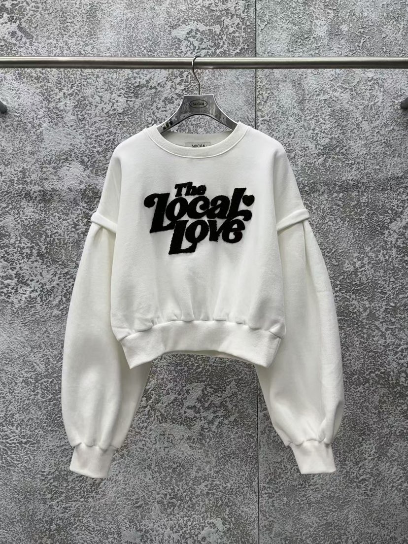 BADCALM東大門㊣實拍女裝新品25秋冬人氣休閑職業時尚熱賣衛衣BADCALM衛衣圖色1