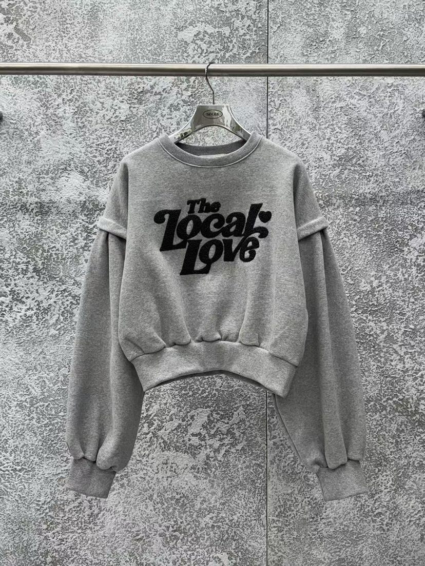 BADCALM東大門㊣實拍女裝新品25秋冬人氣休閑職業時尚熱賣衛衣BADCALM衛衣圖色3