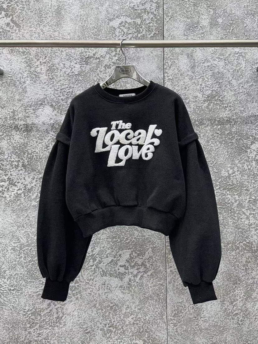 BADCALM東大門㊣實拍女裝新品25秋冬人氣休閑職業時尚熱賣衛衣BADCALM衛衣圖色4