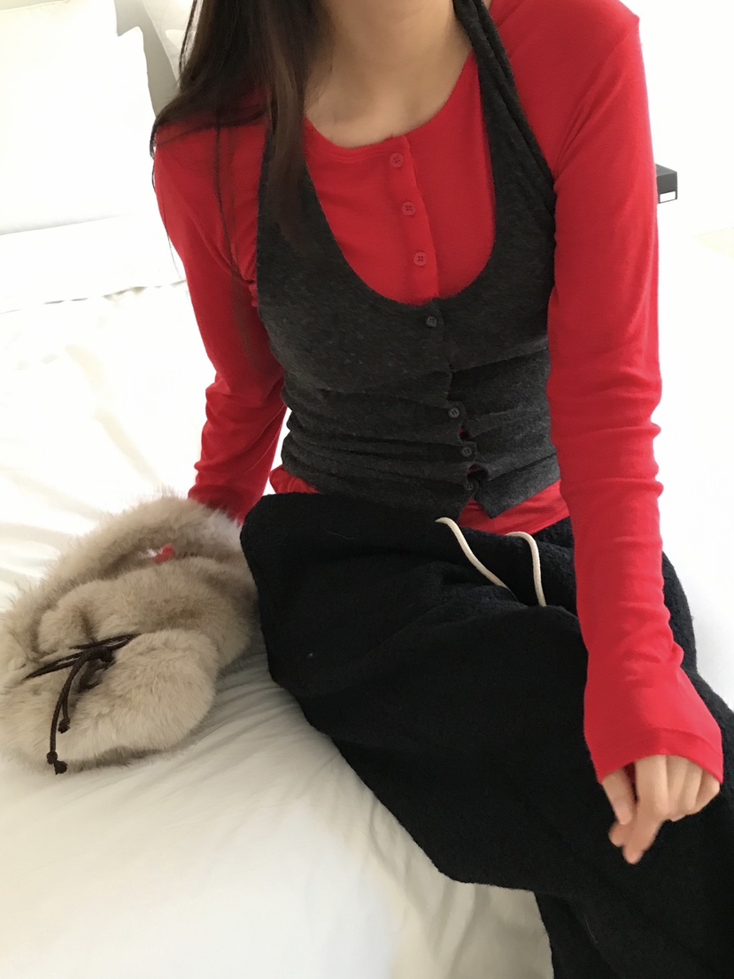 ESCHER東大門㊣實拍女裝新品推薦熱賣時尚吊帶背心不含內搭ESCHER吊帶/背心