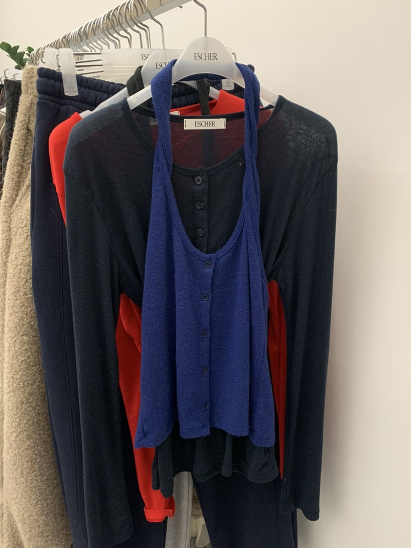 ESCHER東大門㊣實拍女裝新品推薦熱賣時尚吊帶背心不含內搭ESCHER吊帶/背心圖色3