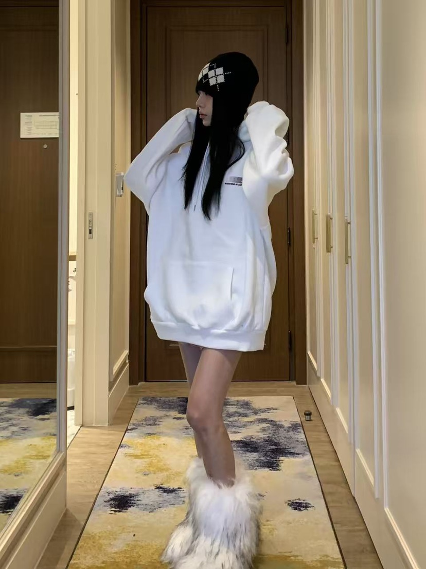 BADCALM韓國代購㊣女士新品真品25秋冬熱賣推薦人氣時尚衛衣BADCALM衛衣