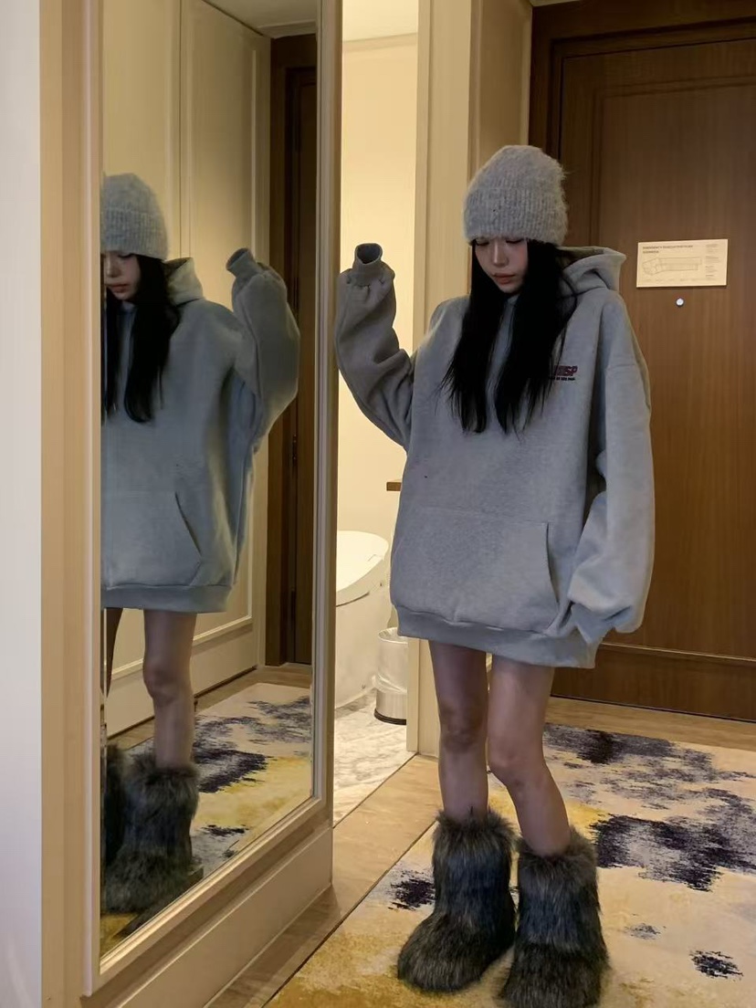 BADCALM韓國代購㊣女士新品真品25秋冬熱賣推薦人氣時尚衛衣BADCALM衛衣